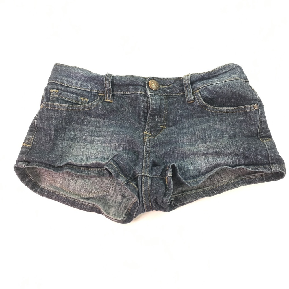 Im Women's Dark Wash Denim Short Shorts Sz S K470